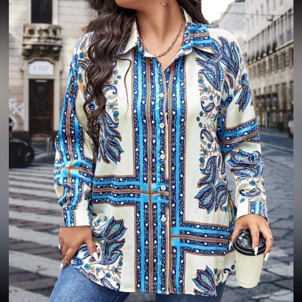 Paisley blouse 👚